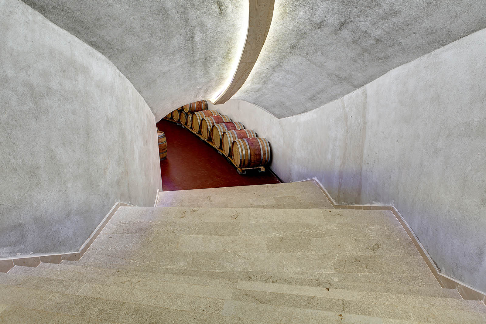 Emporia winery barrels